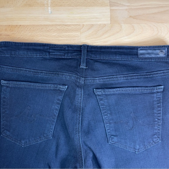 Ag Adriano Goldschmied The Stilt Cigarette Leg Jean in Dark Indigo Size 28 R - Picture 5 of 10